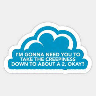 C9 Creepiness (w) Sticker